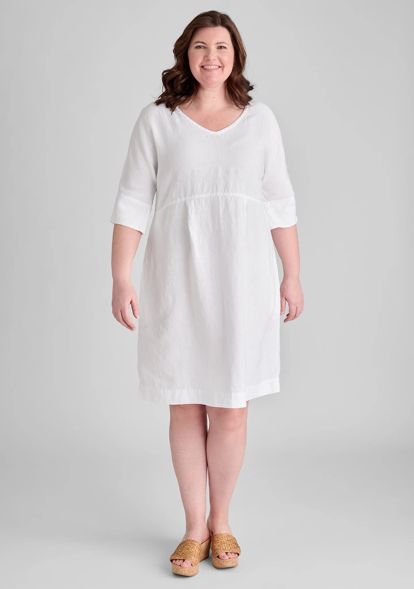 Dolman Dress - Linen Dress