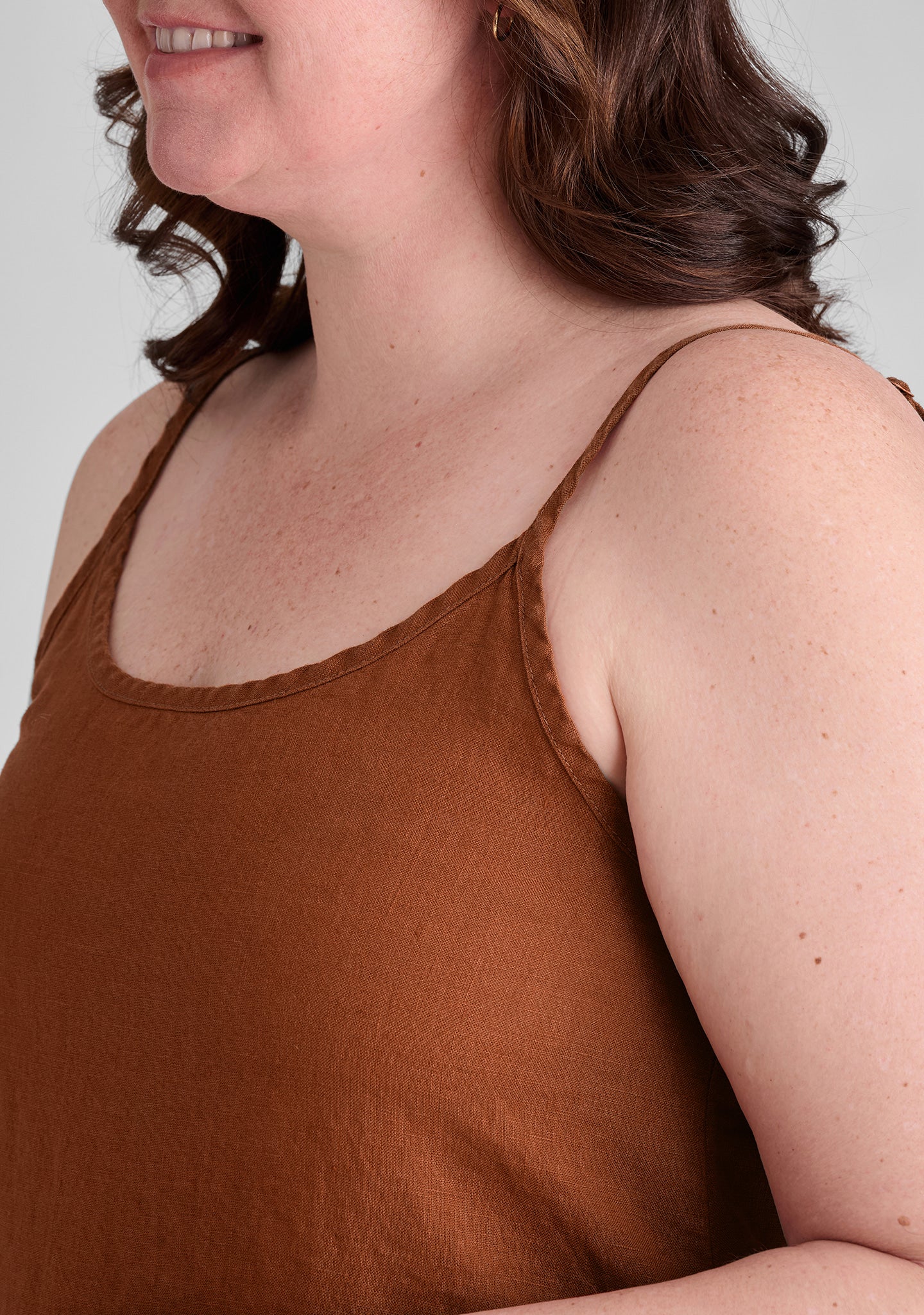 Nighttime Cami - Linen Tank Top