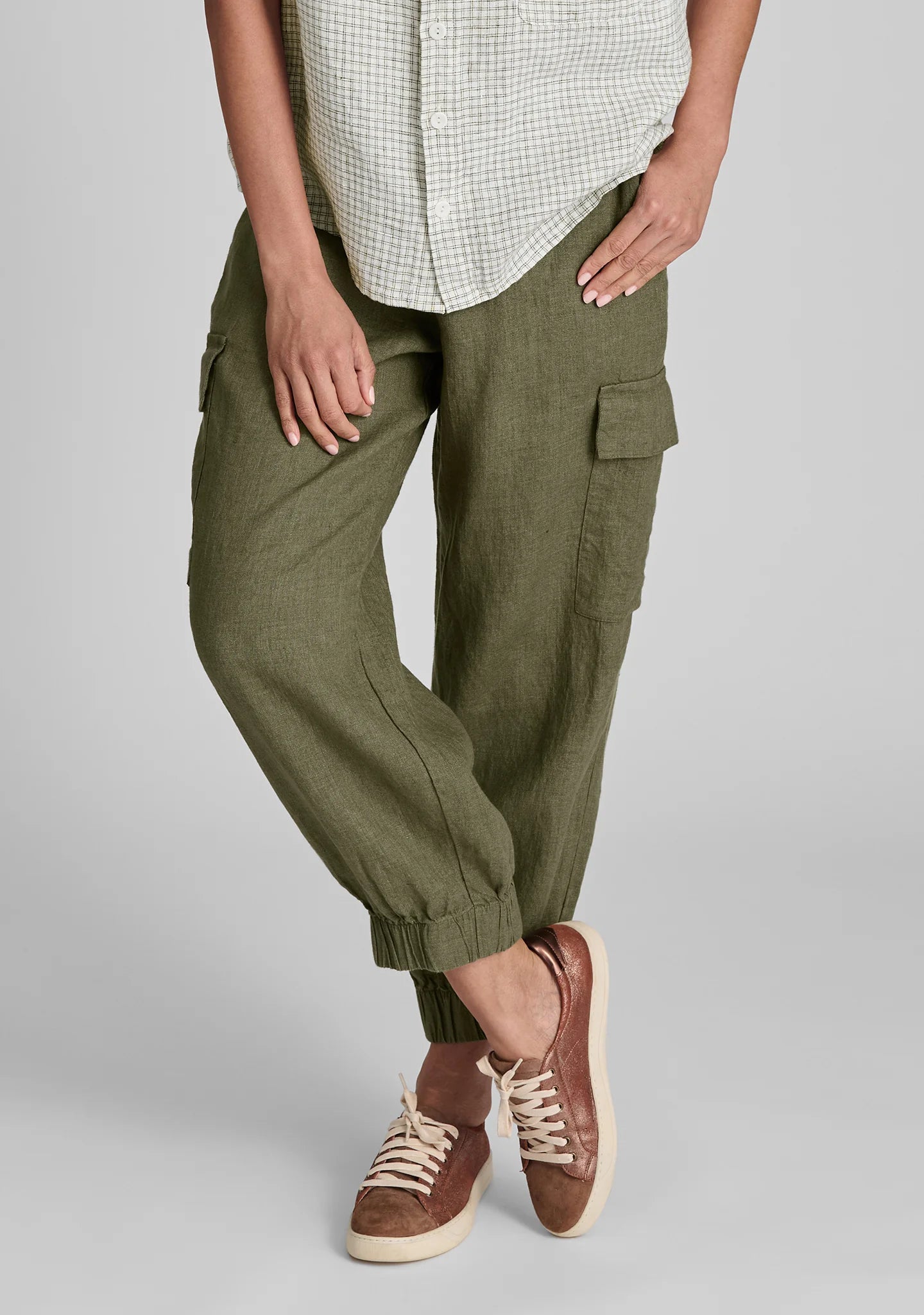 Nifty Pant - Linen Drawstring Pants - FINAL SALE