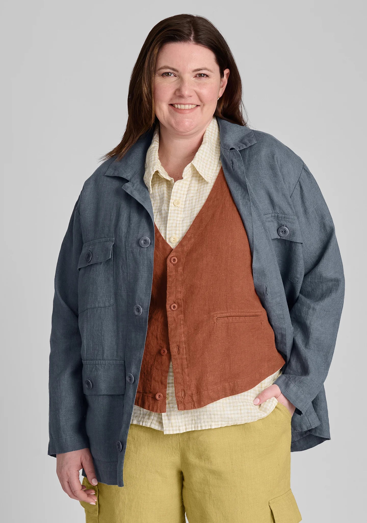 Grateful Jacket - Linen Jacket - FINAL SALE