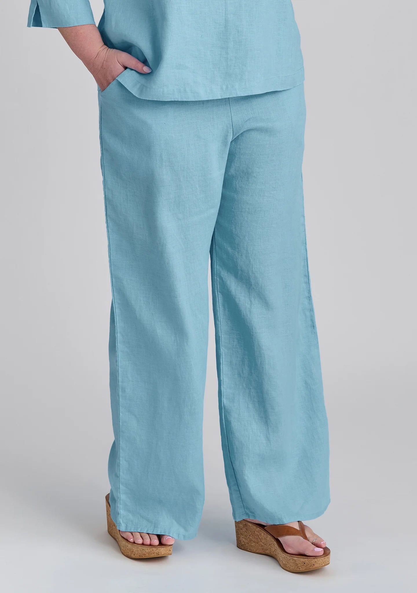 Picnic Pant - Full Length Linen Pant - FINAL SALE
