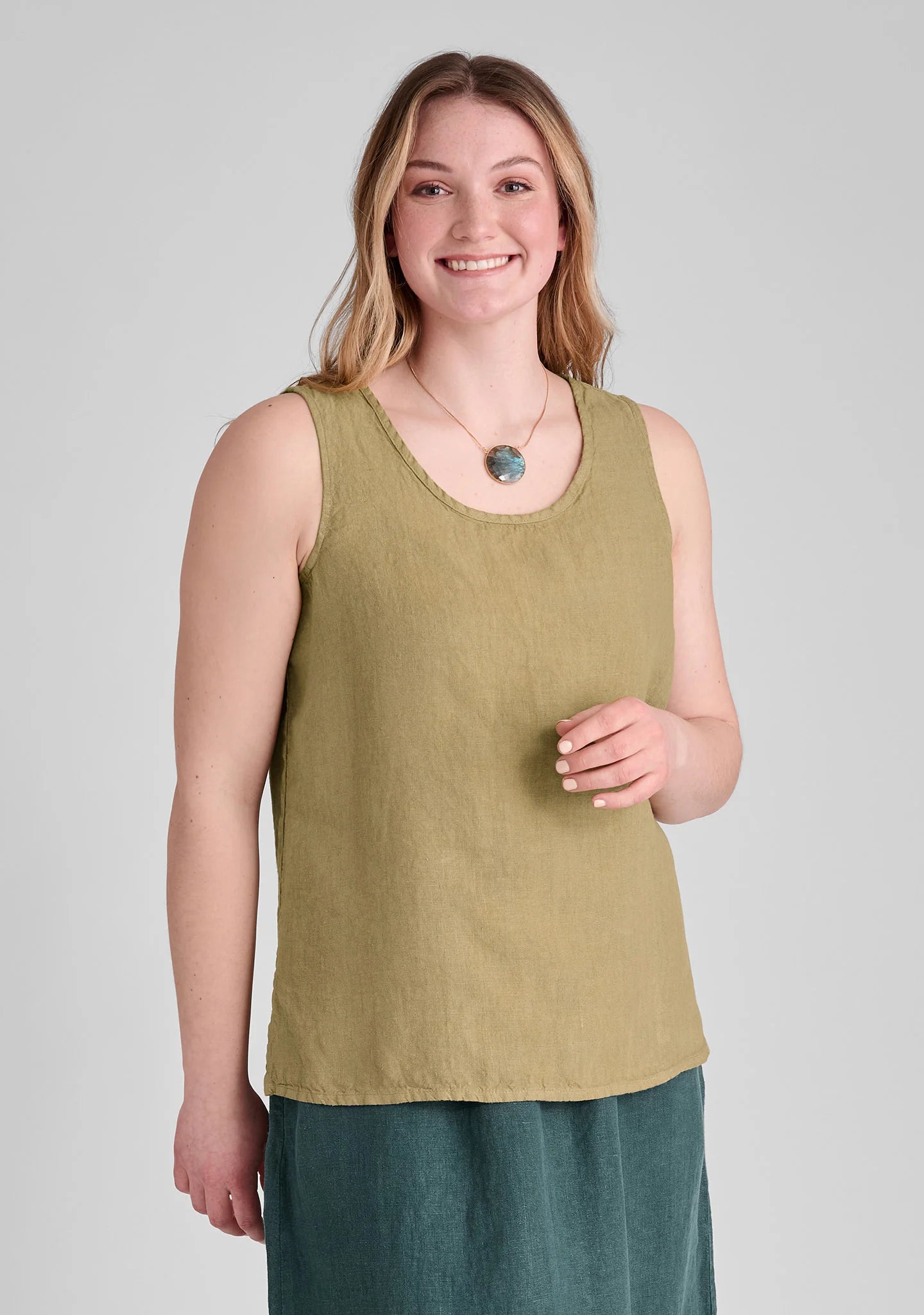 Fundamental Tank - Linen Tank Top