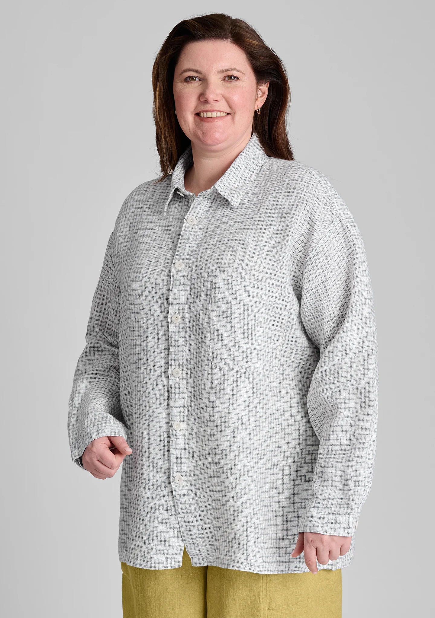 Whole Shirt - Linen Button Down Shirt - FINAL SALE