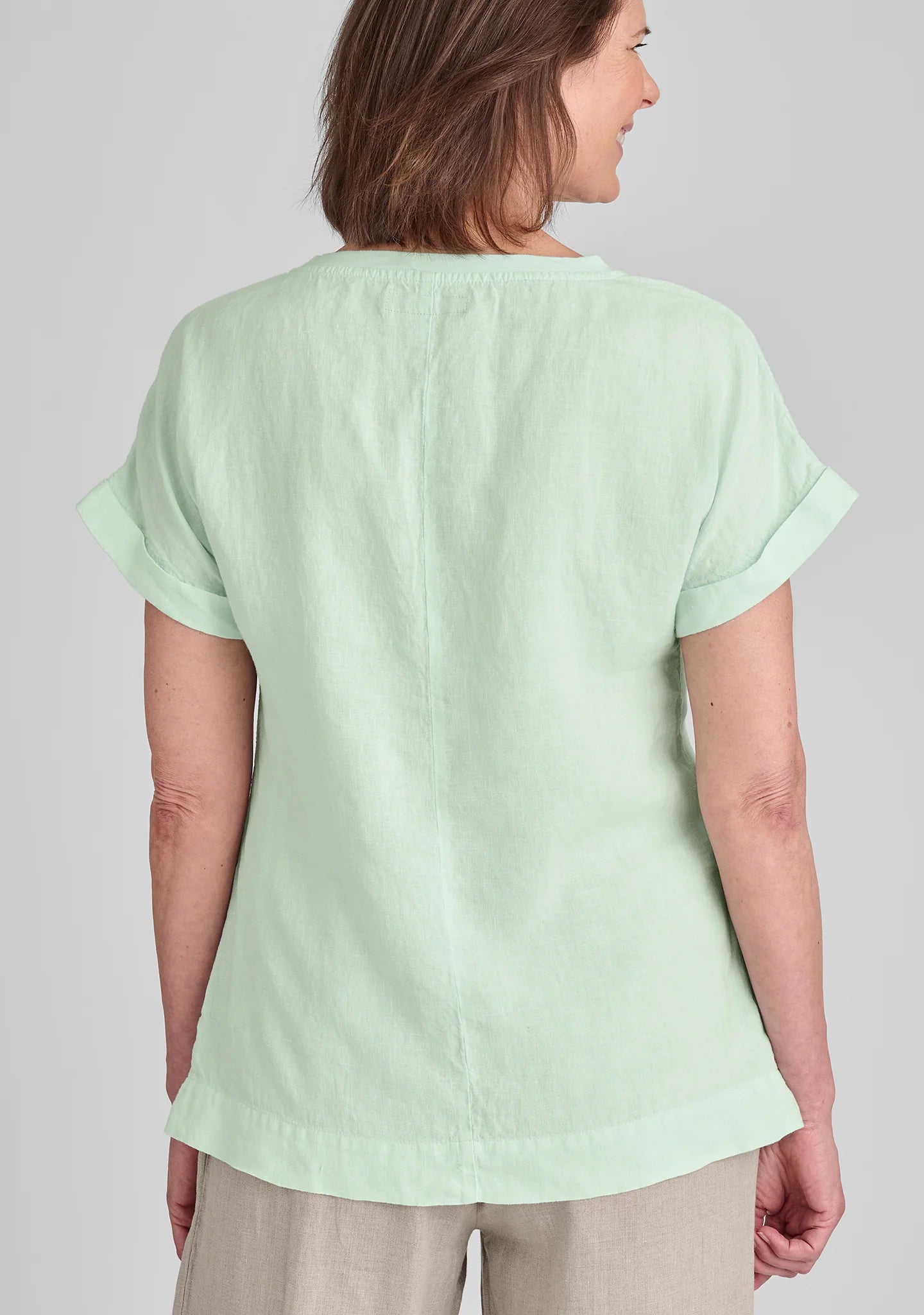 Tee Top - Linen T Shirt