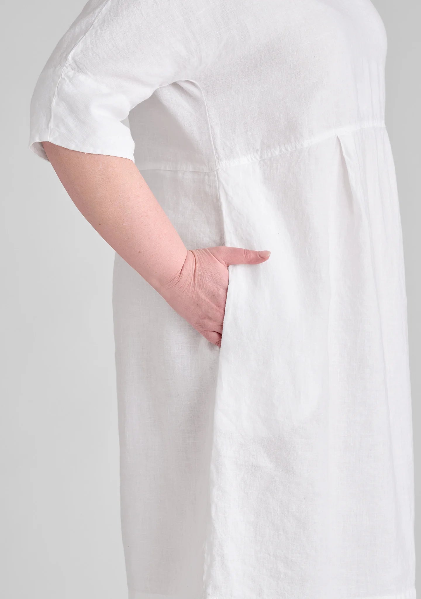 Dolman Dress - Linen Dress