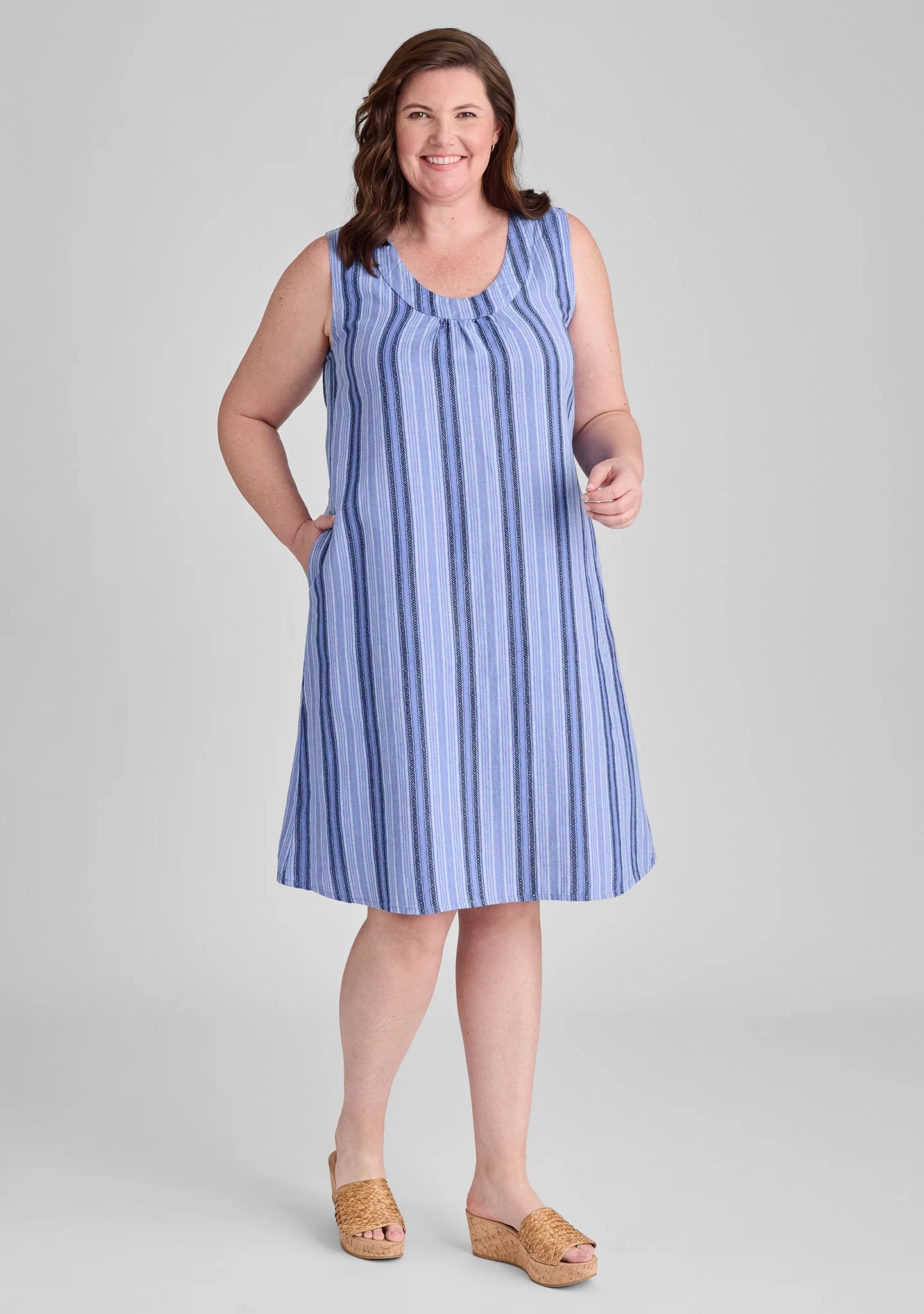 Tao Dress - Linen Shift Dress