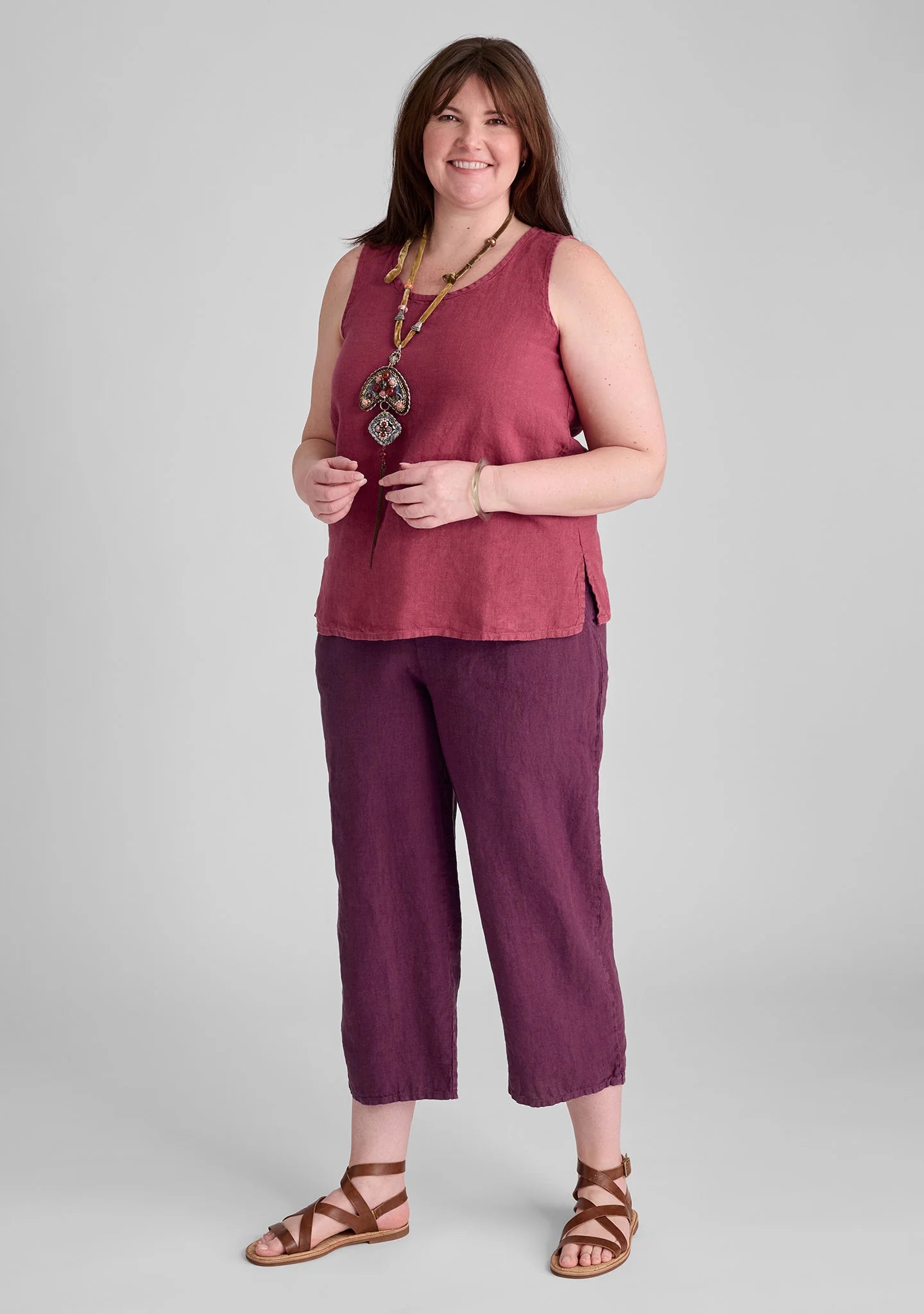 Fundamental Tank - Linen Tank Top