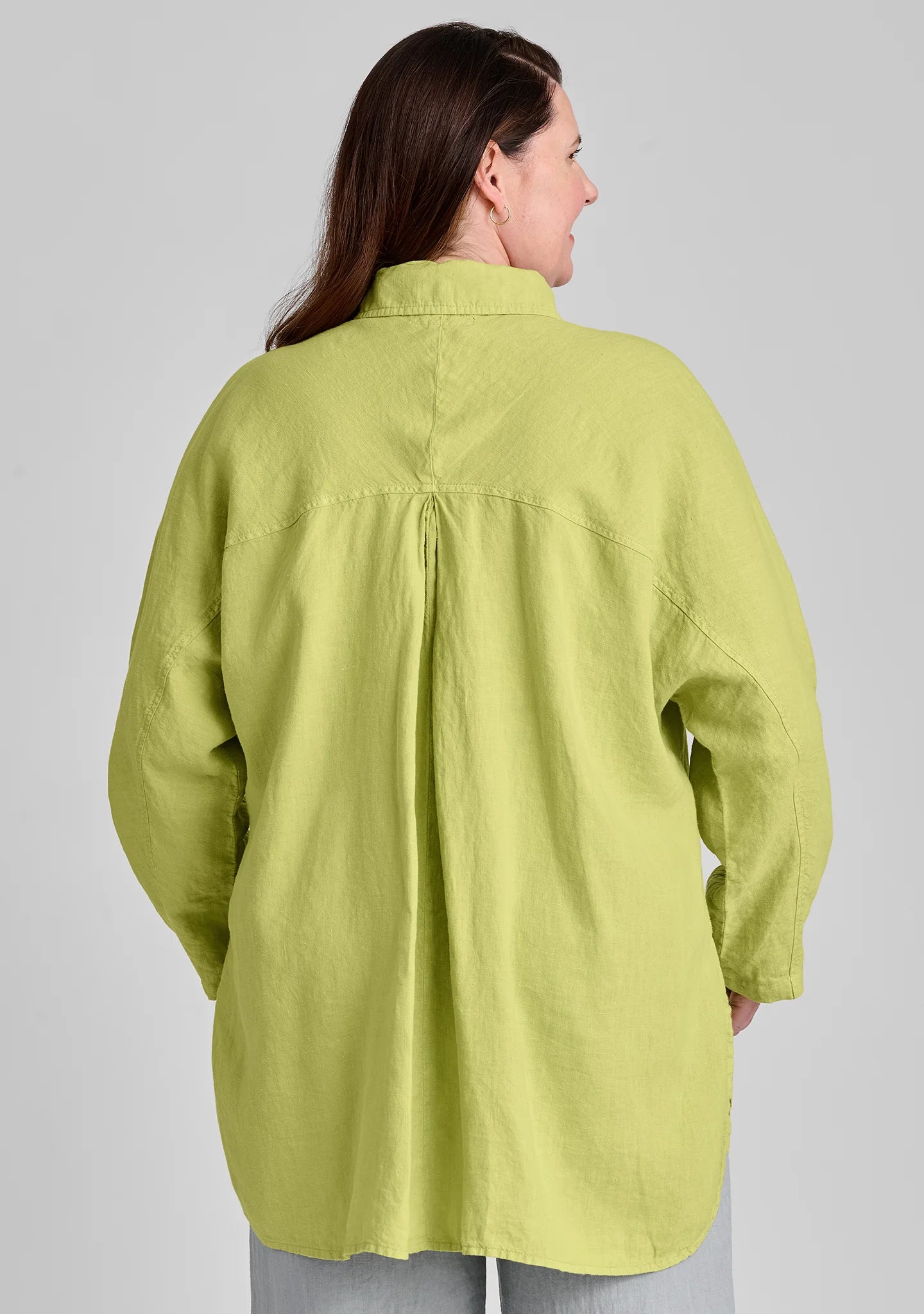 Dramatic Shirt - Linen Button Down Shirt - FINAL SALE