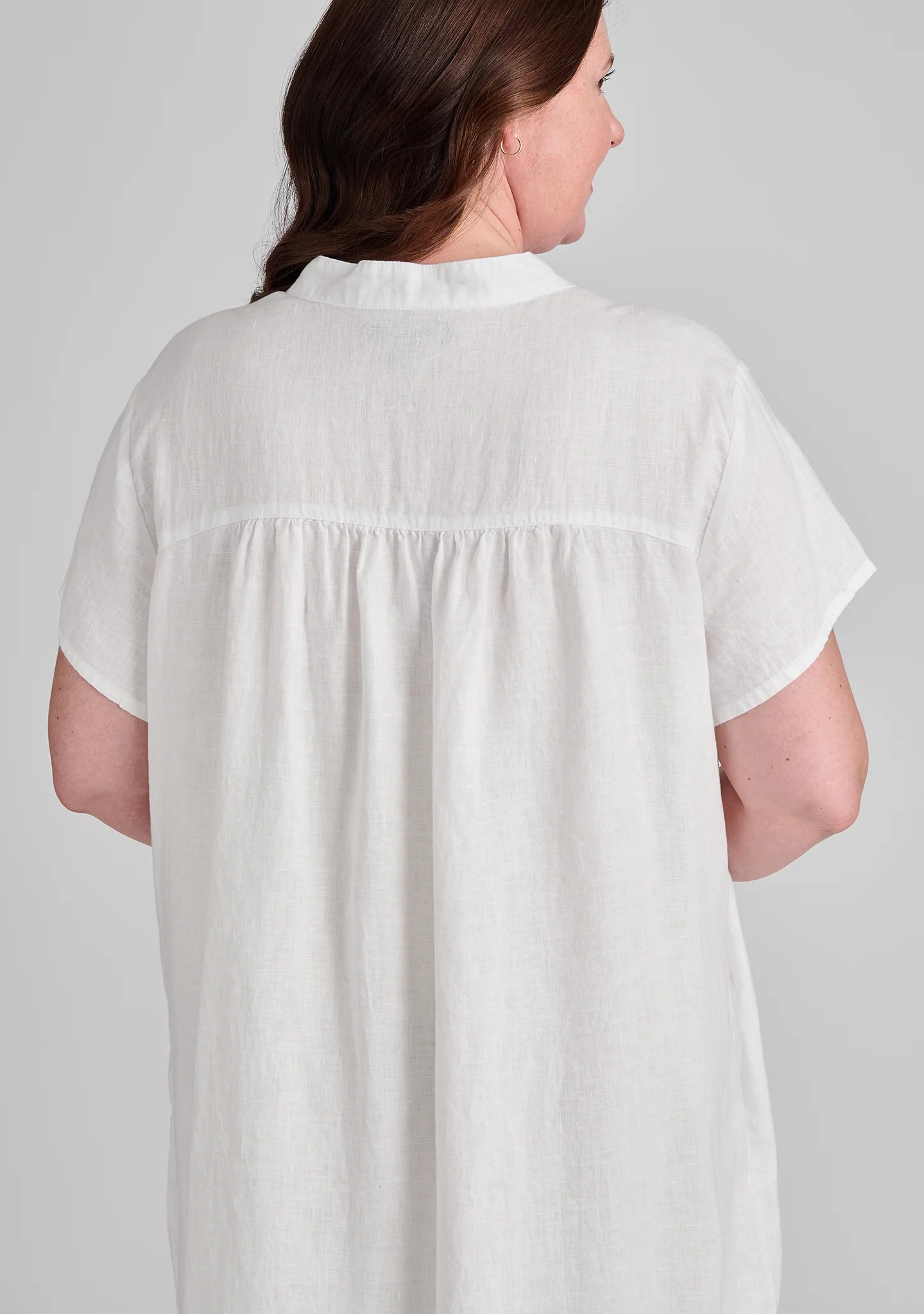 Café Dress - Linen Dress