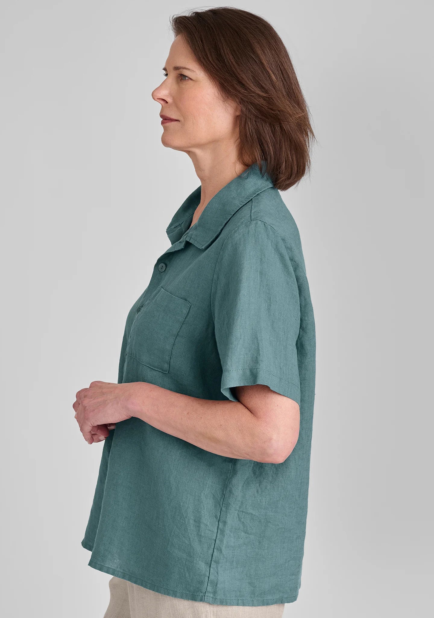 Recamp - Linen Button Down Shirt - FINAL SALE