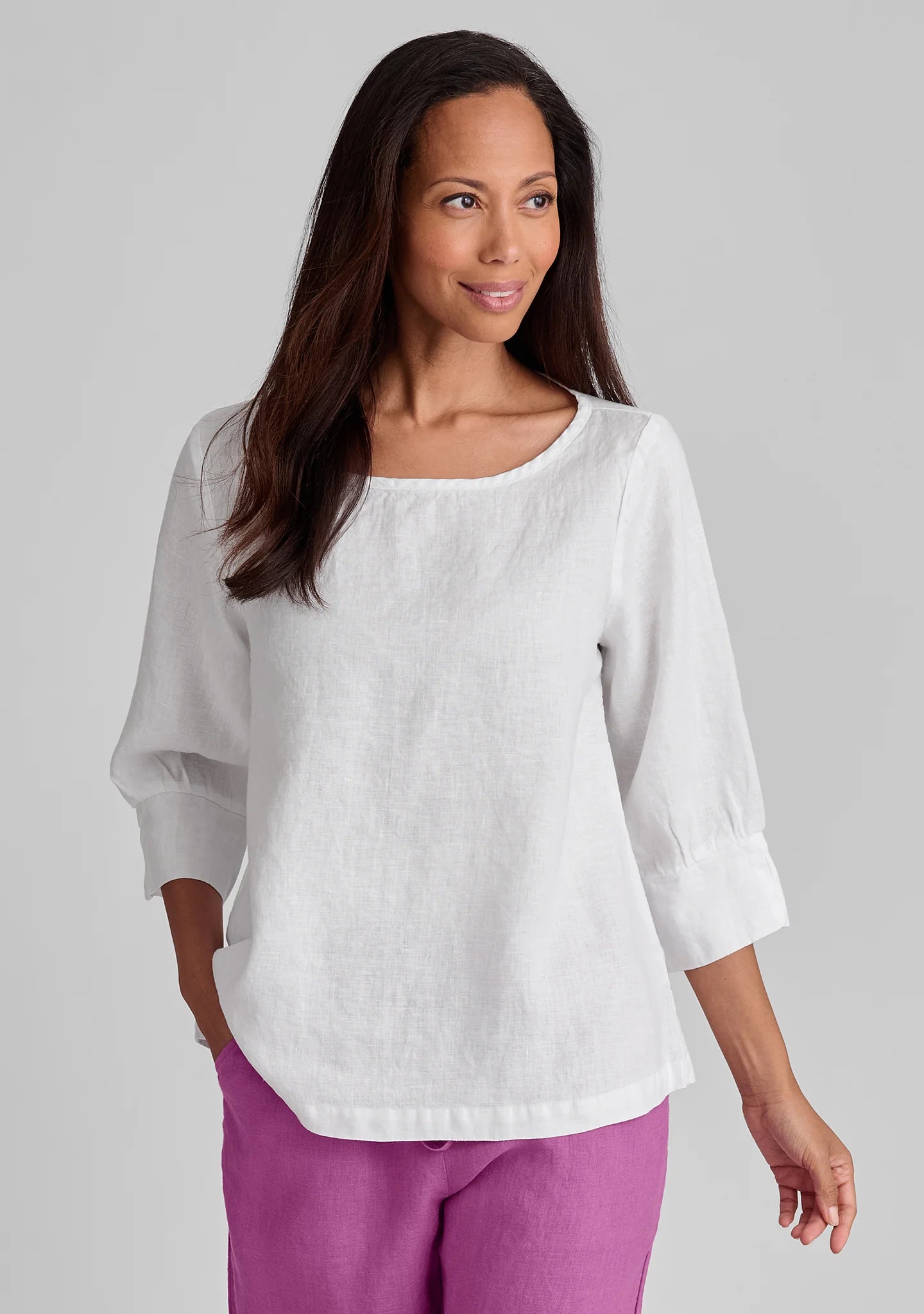 Charming Top - Linen Shirt - FINAL SALE