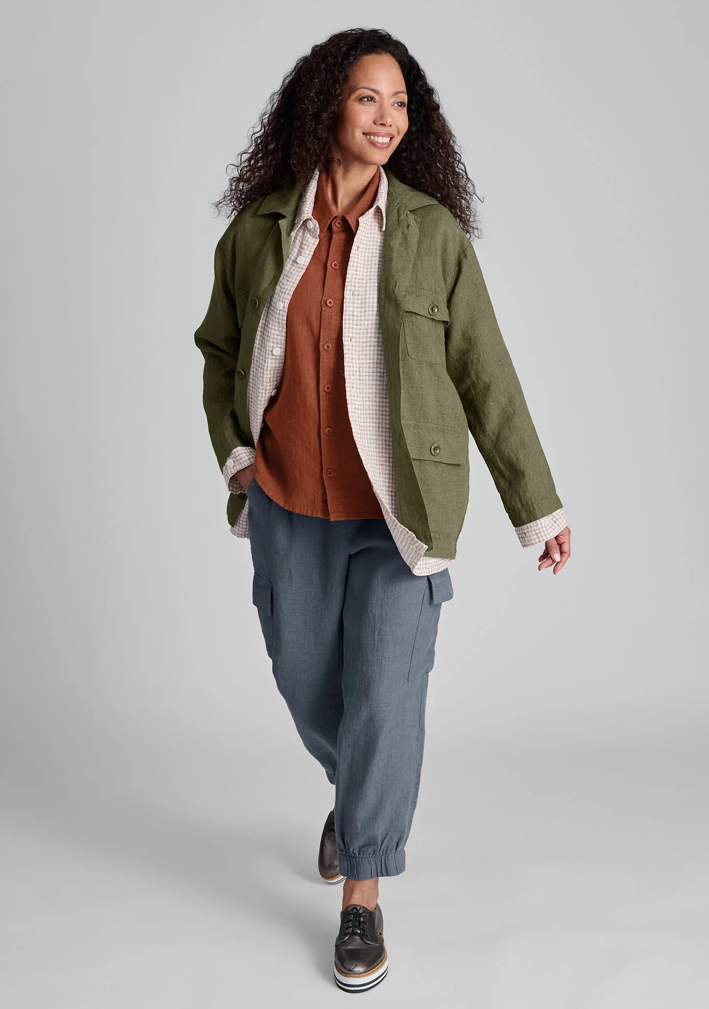 Grateful Jacket - Linen Jacket - FINAL SALE
