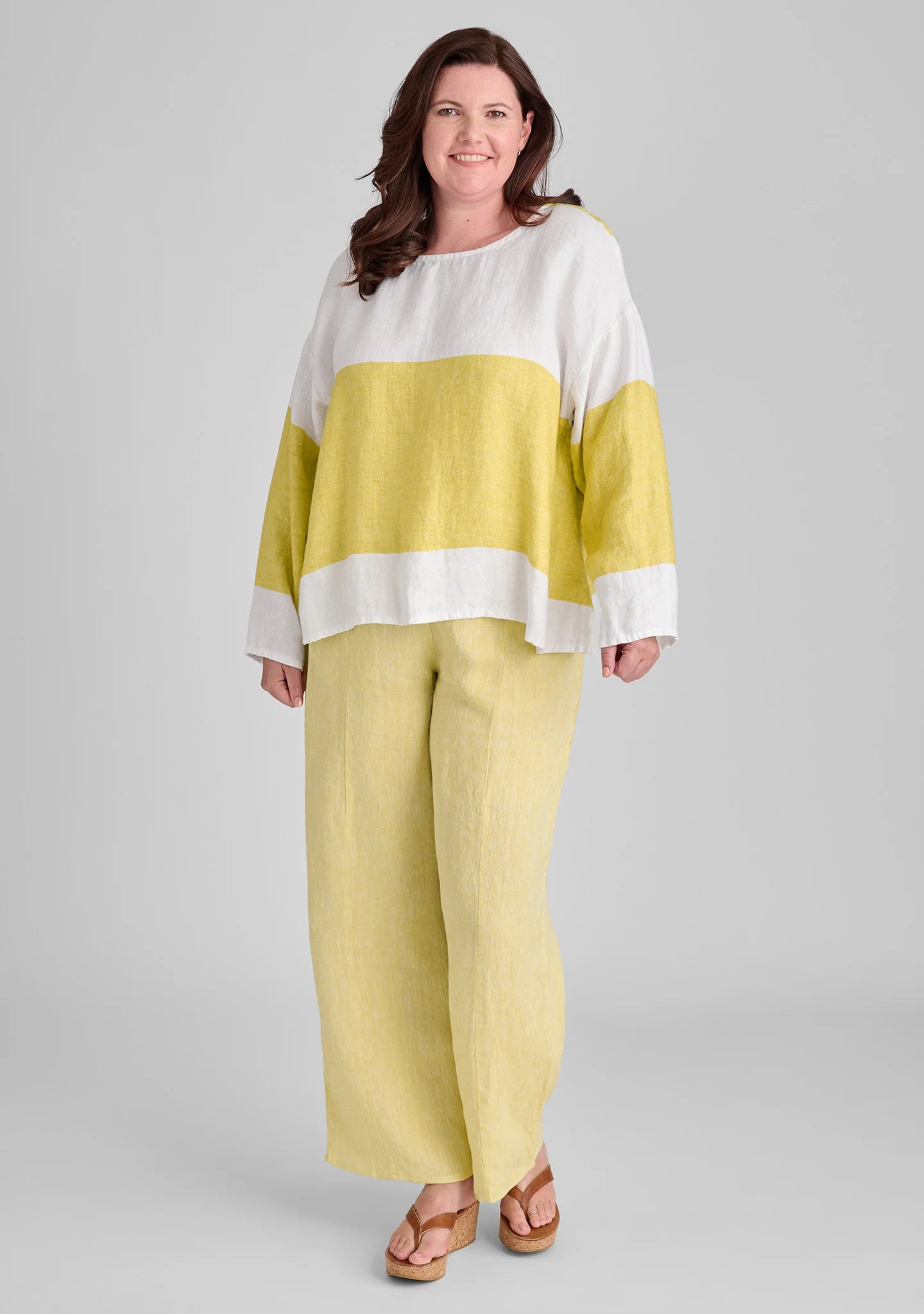 Amelia Pant - Linen Pant