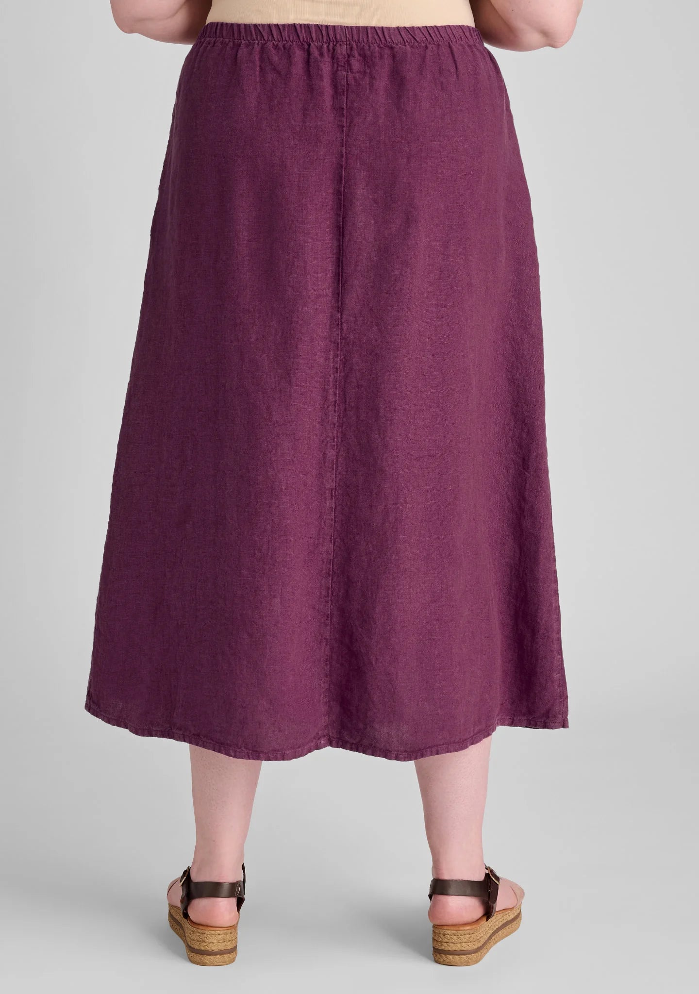 Go To Skirt - Linen Maxi Skirt