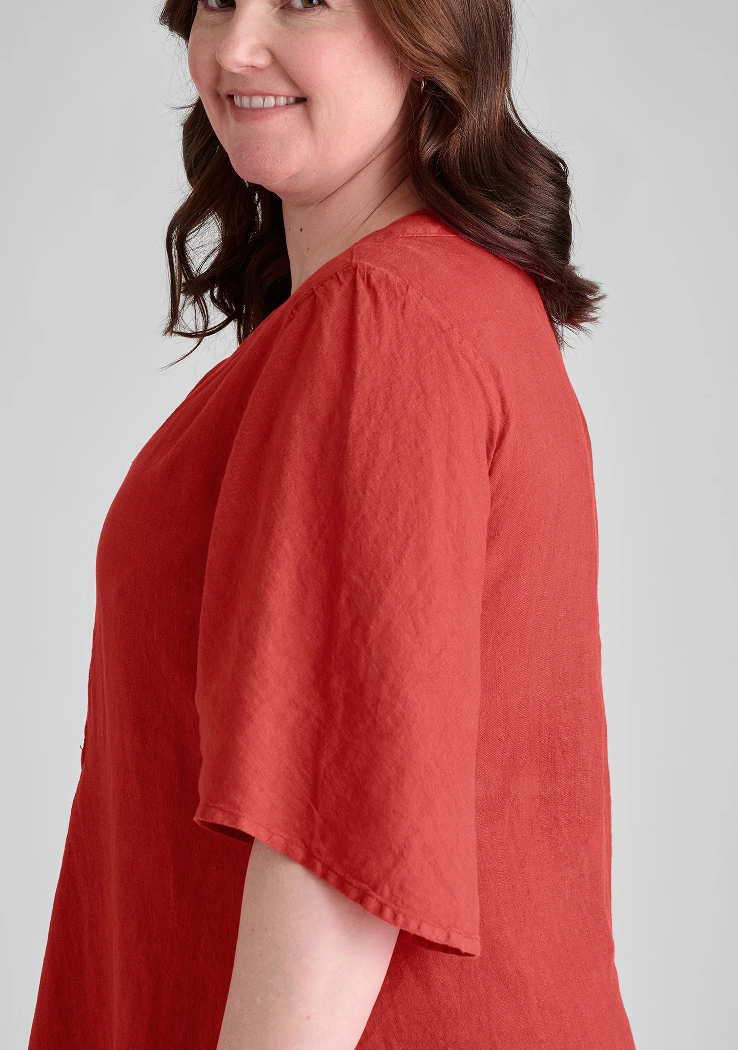 Caftan Dress - Linen Maxi Dress