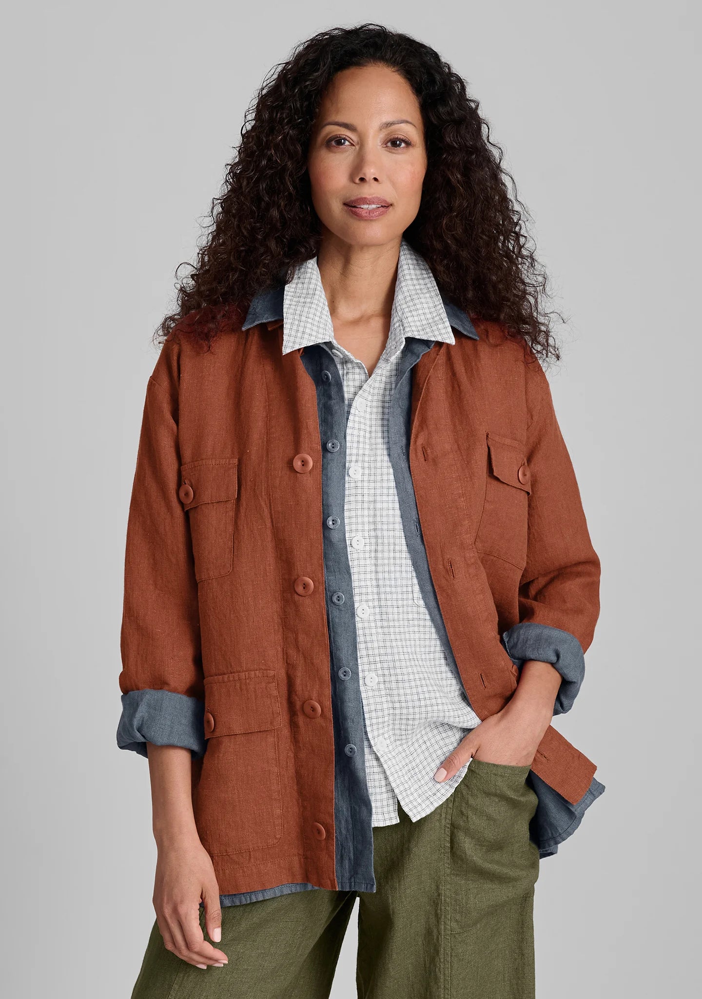 Grateful Jacket - Linen Jacket - FINAL SALE