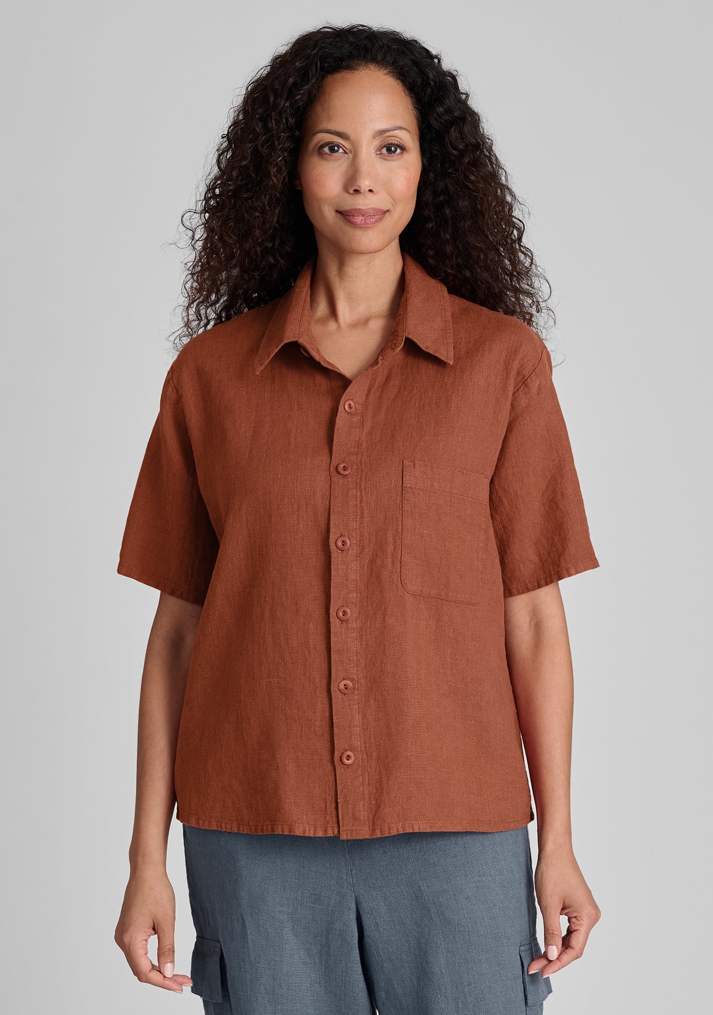 Cherished Shirt - Linen Button Down Shirt - FINAL SALE