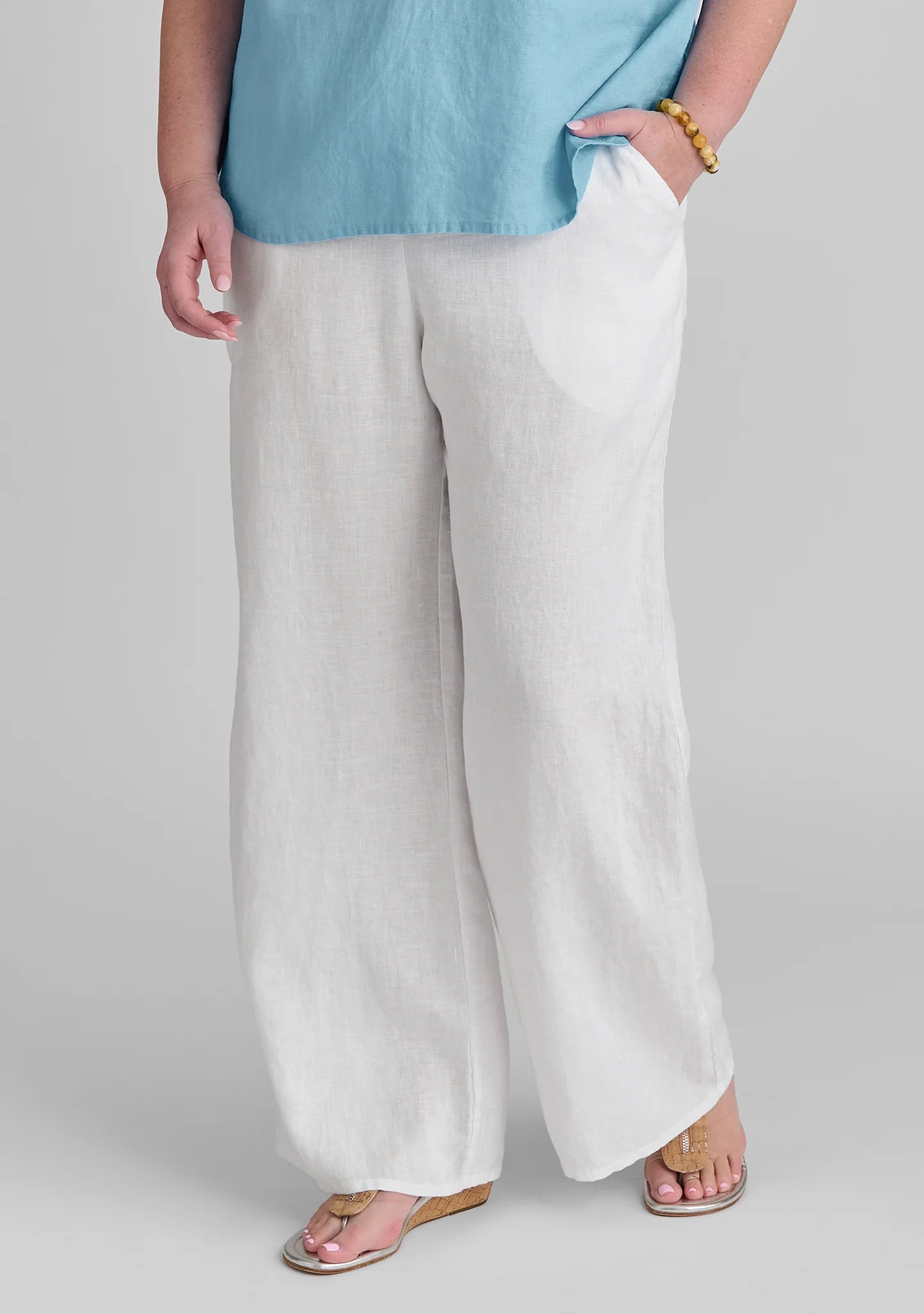 Picnic Pant - Full Length Linen Pant - FINAL SALE