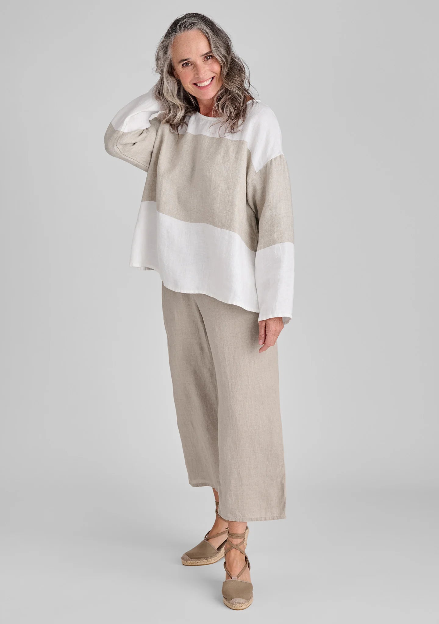 Throw It On - Long Sleeve Linen Shirt