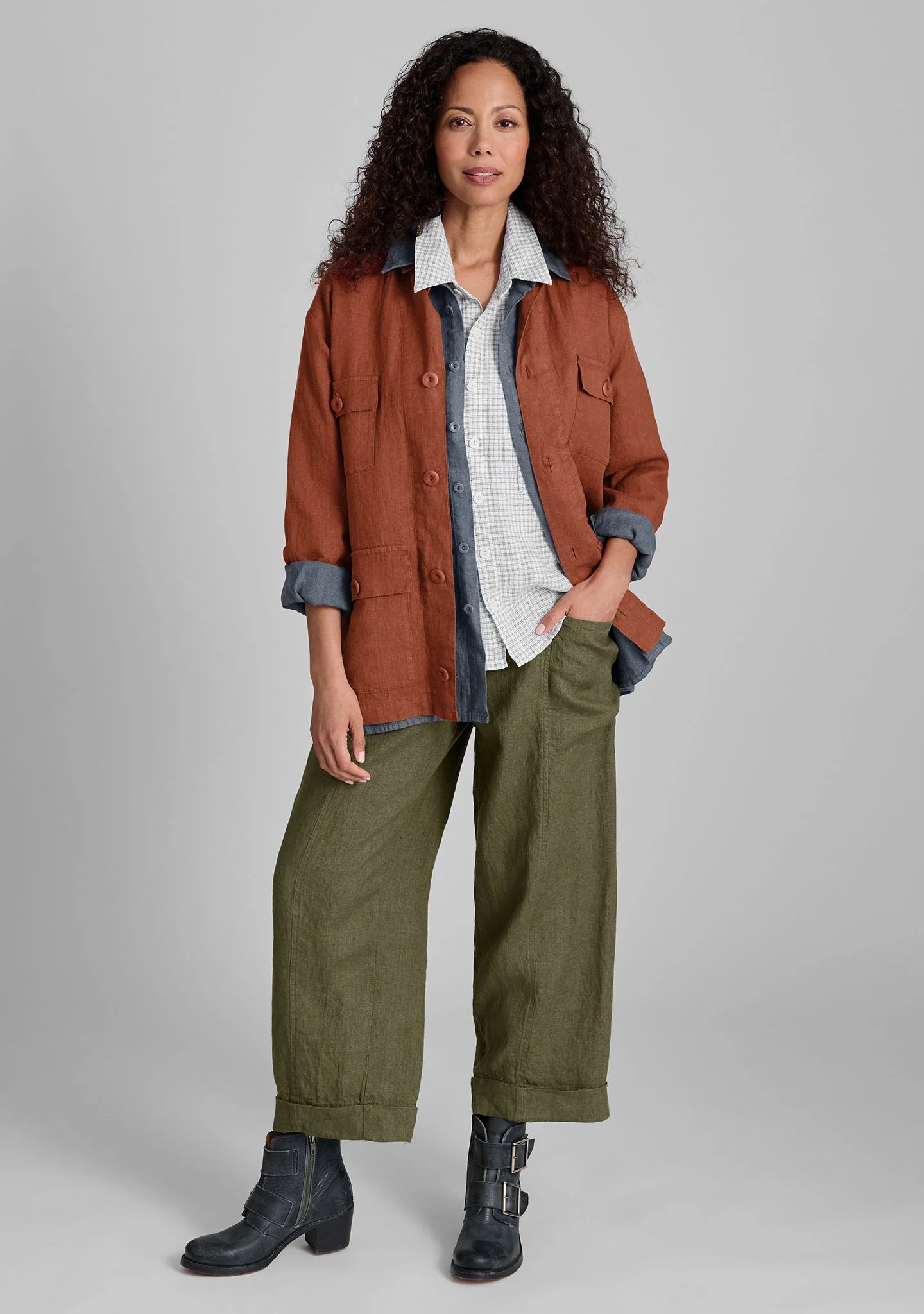 Keen Pant - Linen Drawstring Pants - FINAL SALE