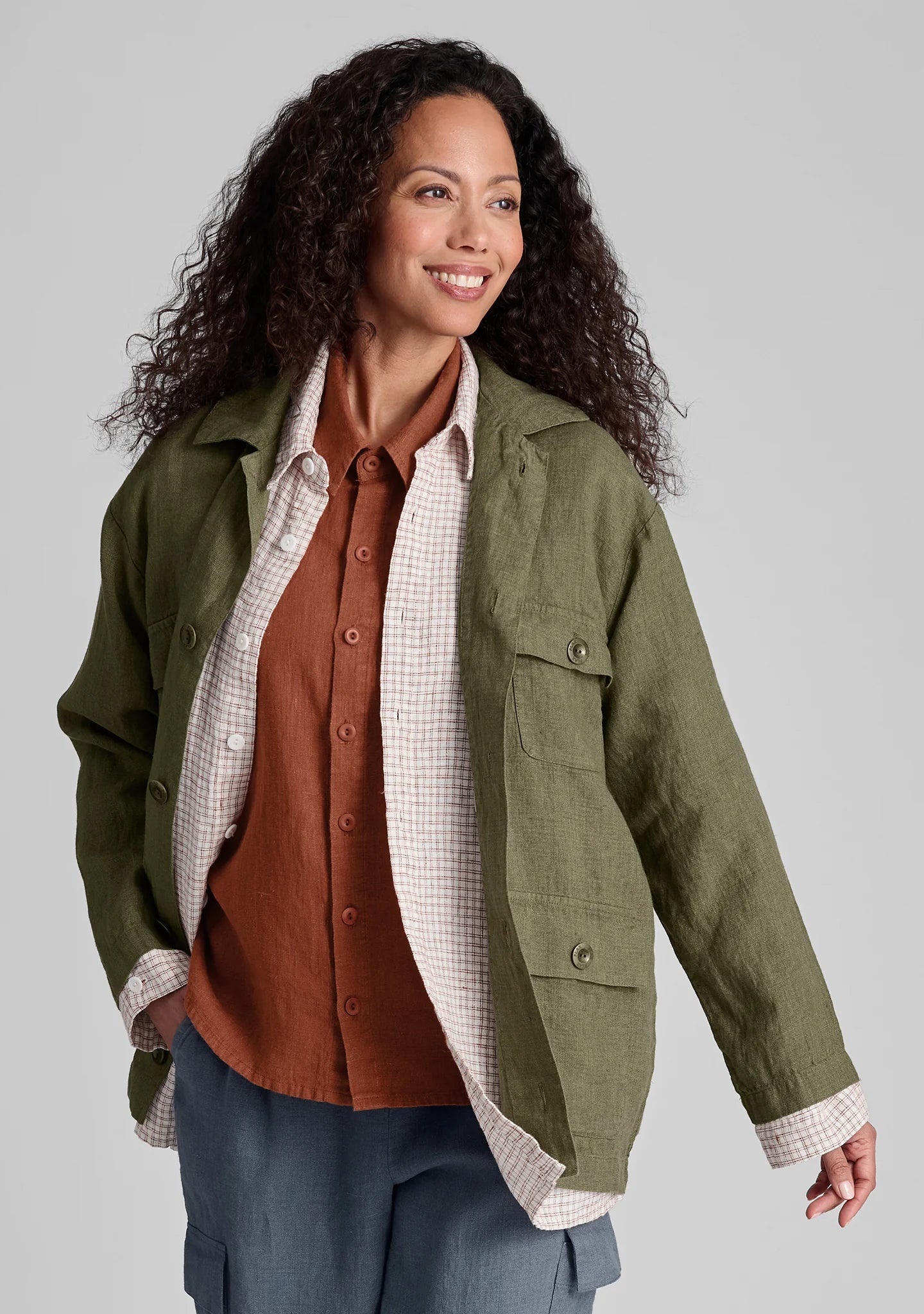Grateful Jacket - Linen Jacket - FINAL SALE