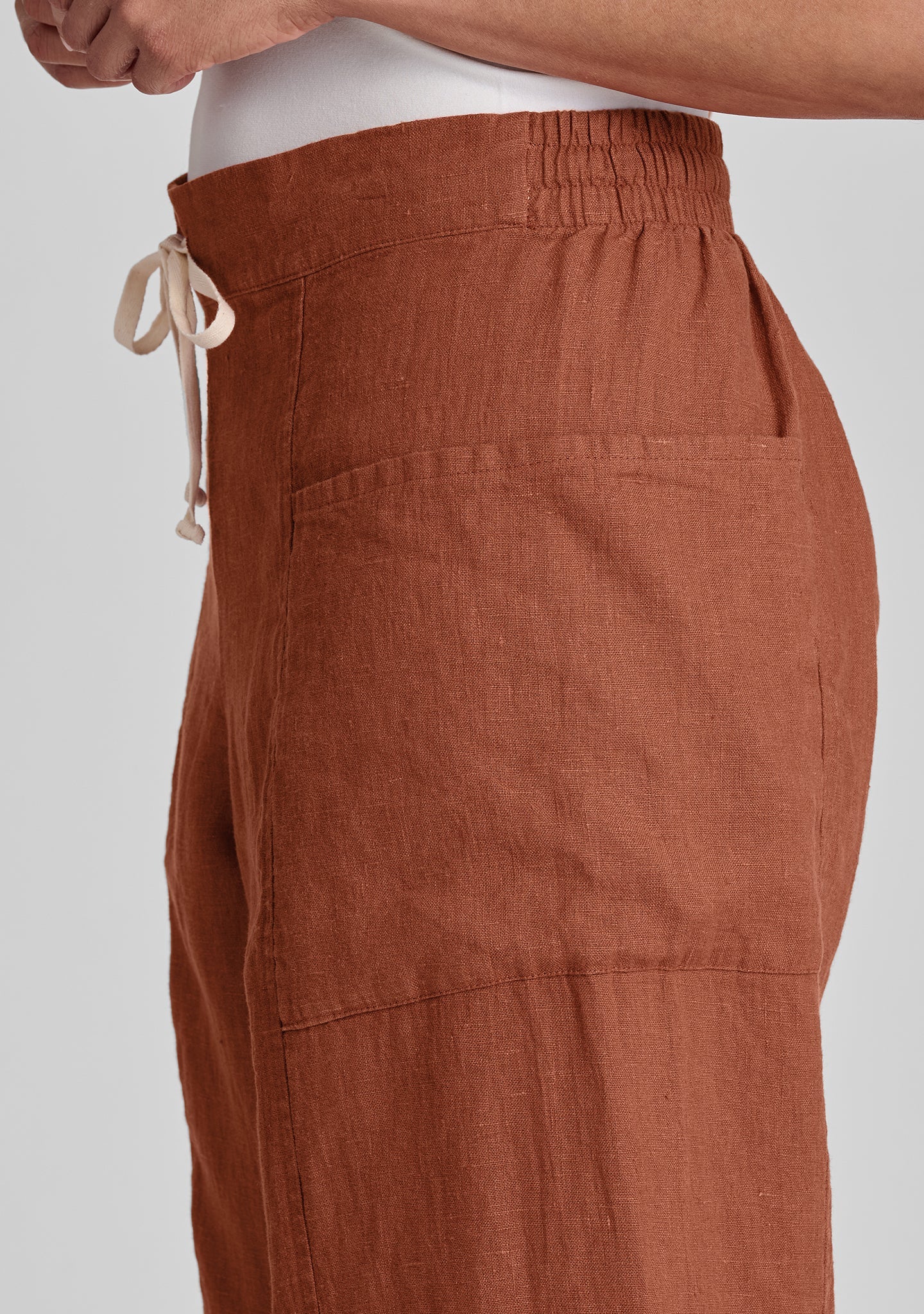 Keen Pant - Linen Drawstring Pants - FINAL SALE
