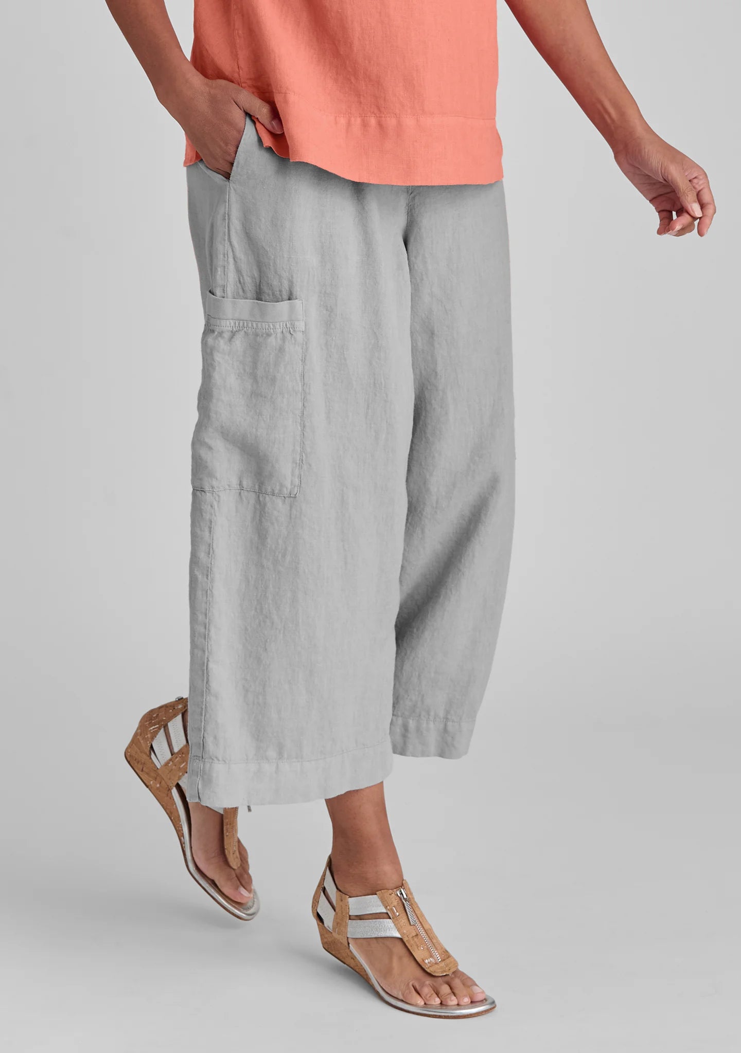 Full Time Pant - Linen Drawstring Pants - FINAL SALE