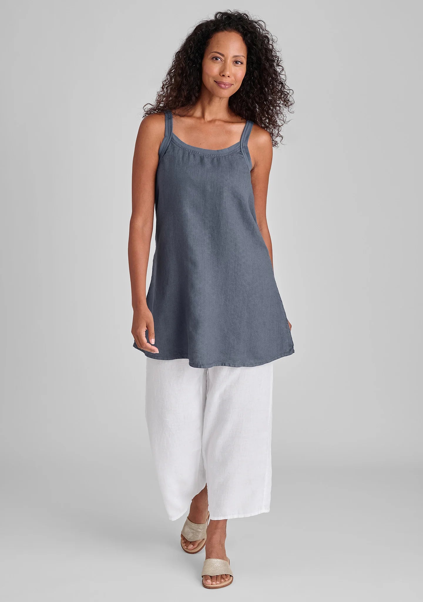 Renewed Flood - Linen Drawstring Pants