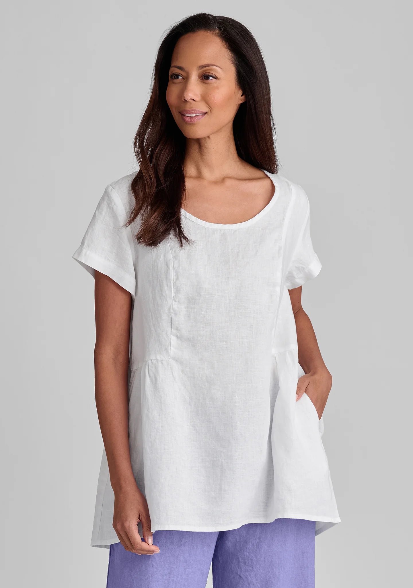 SS Play In It - Linen T Shirt - FINAL SALE