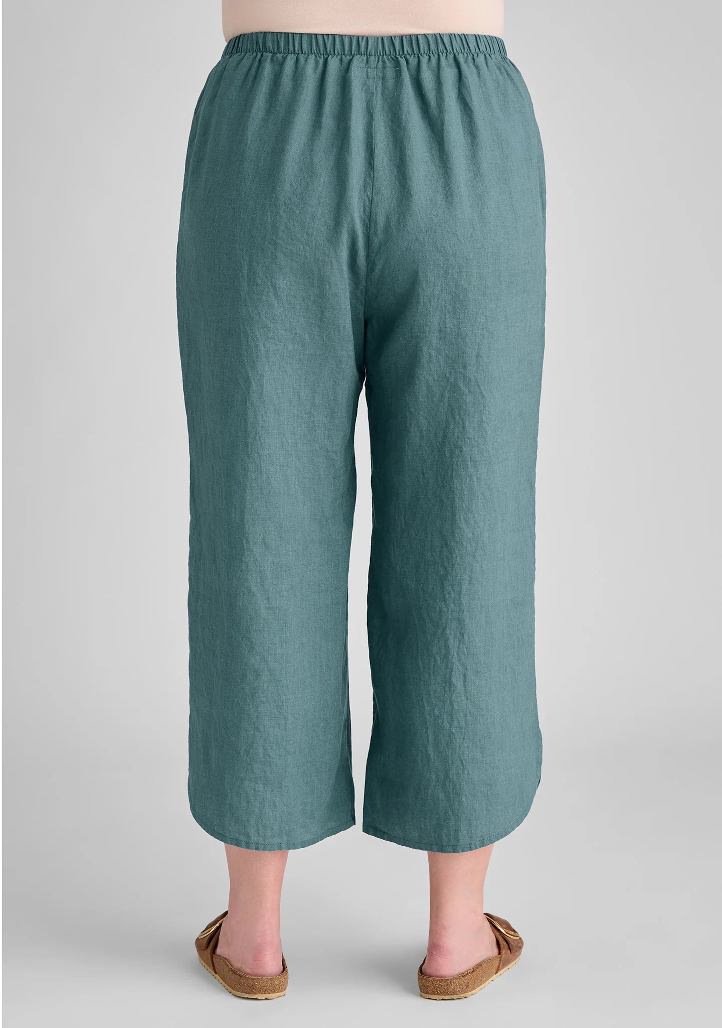 Shirttail Floods - Linen Pants - FINAL SALE
