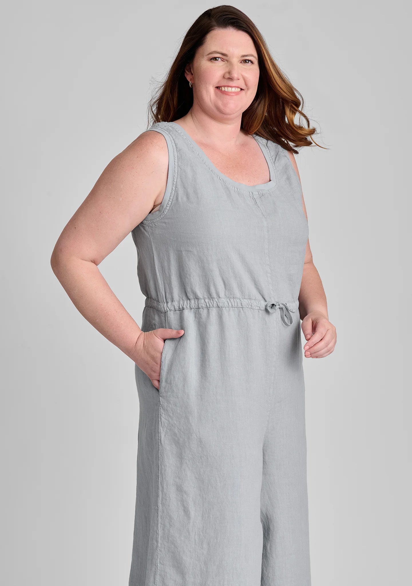 Urban Jumpsuit - Linen Jumpsuit - FINAL SALE