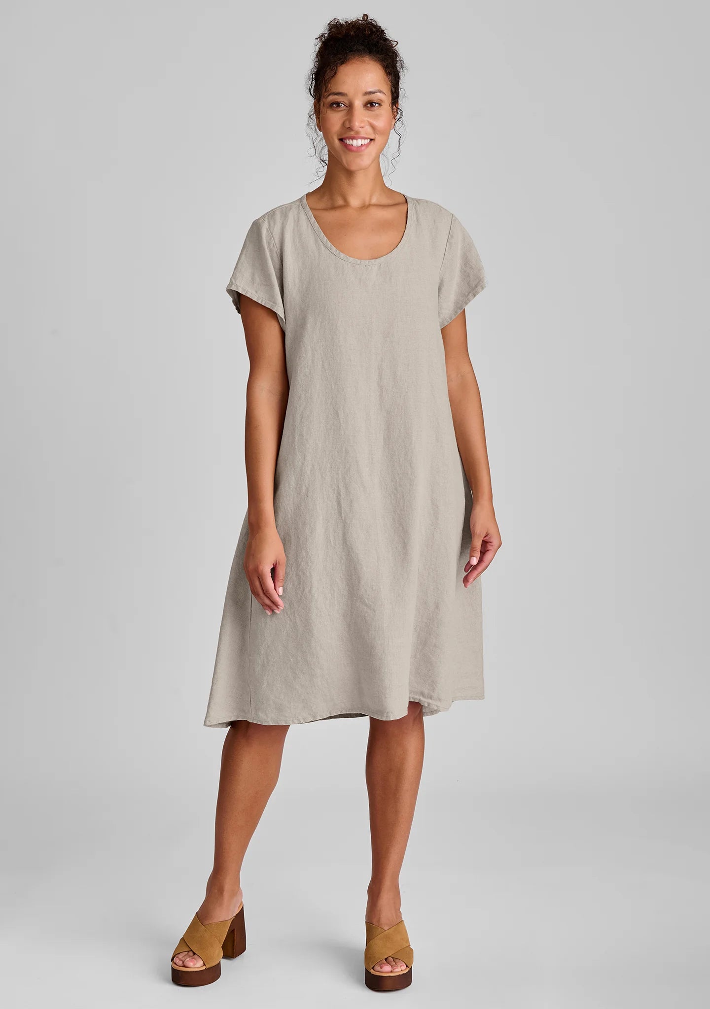 Park Dress - Linen Dress - FINAL SALE