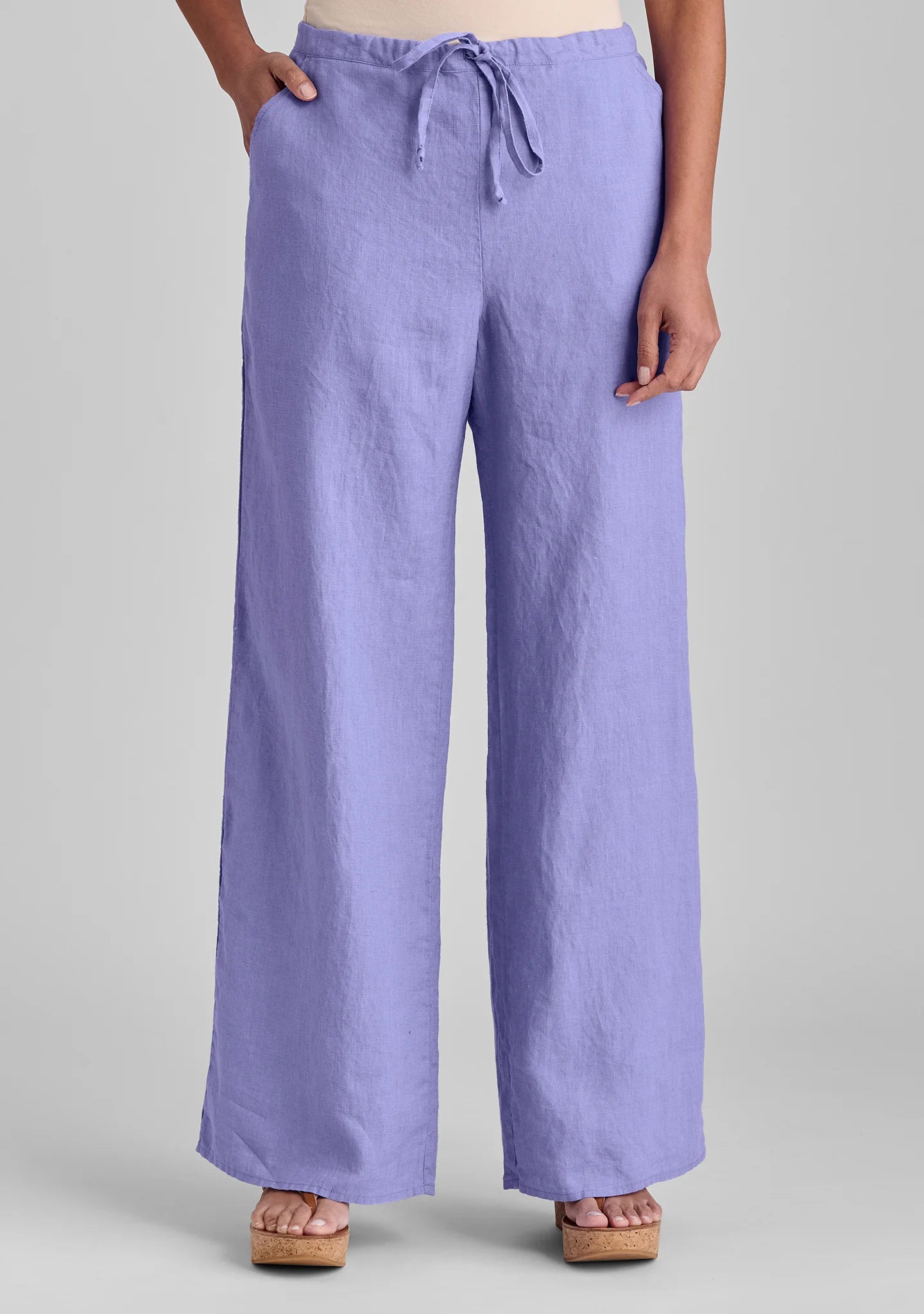 Picnic Pant - Full Length Linen Pant - FINAL SALE