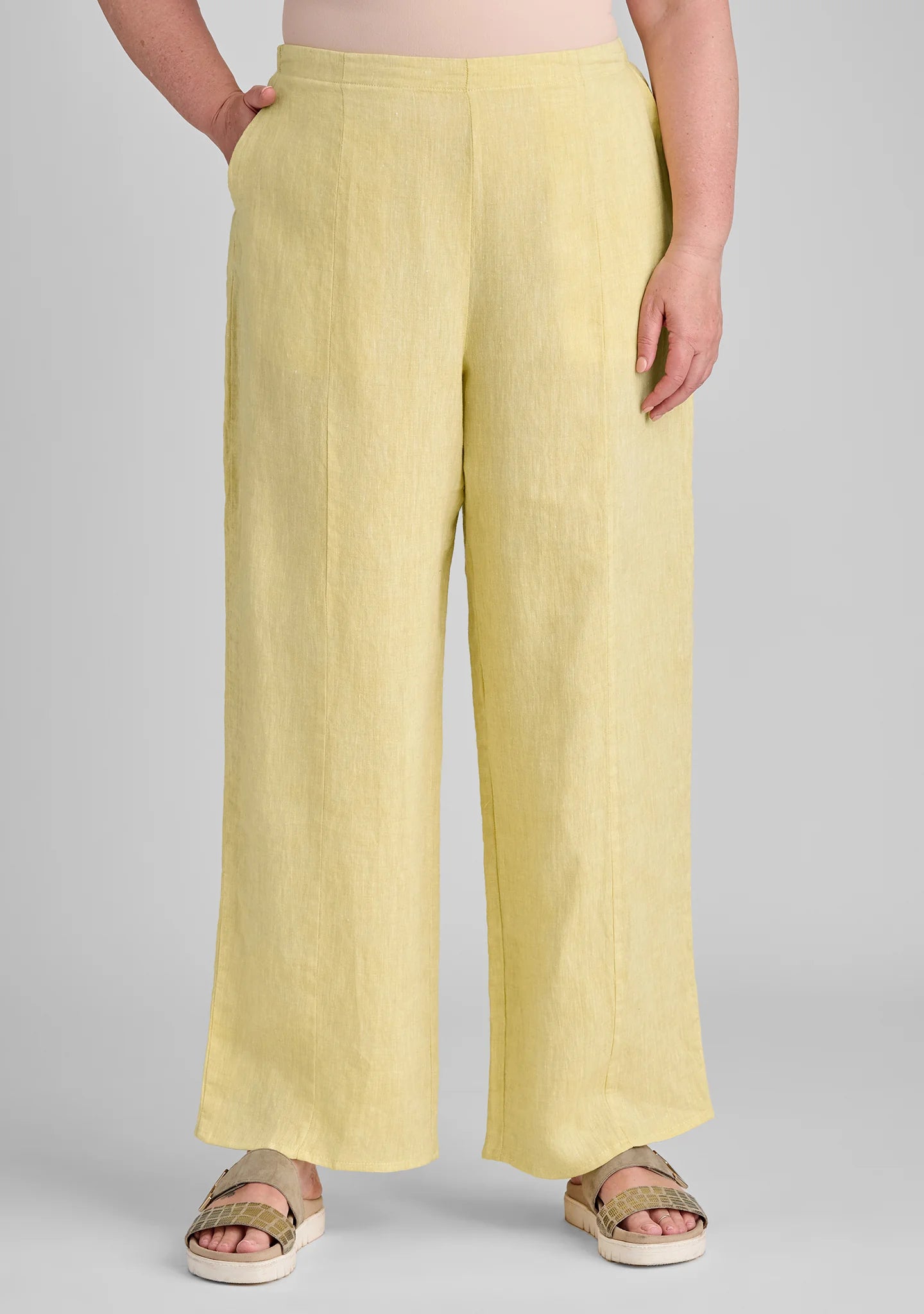 Amelia Pant - Linen Pant