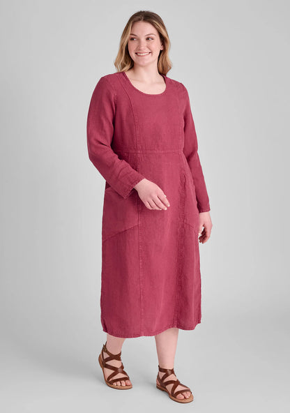 Vintage Dress - Linen Dress