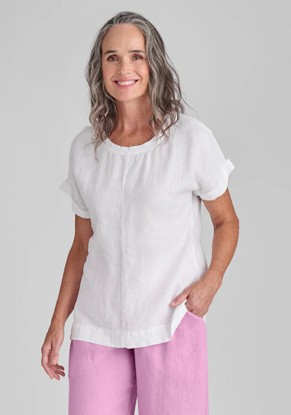 Tee Top - Linen T Shirt