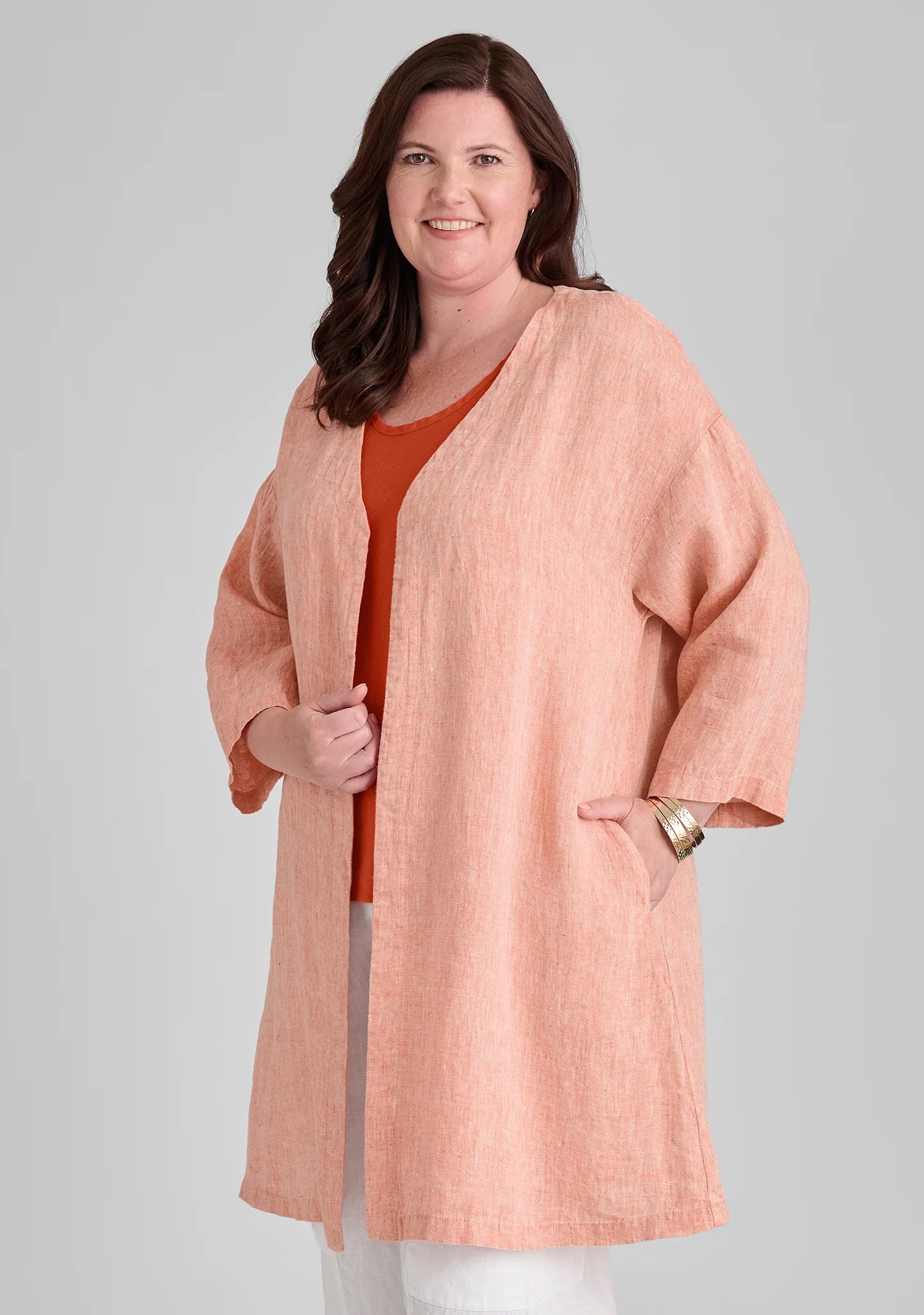 Harmony Jacket - Linen Jacket