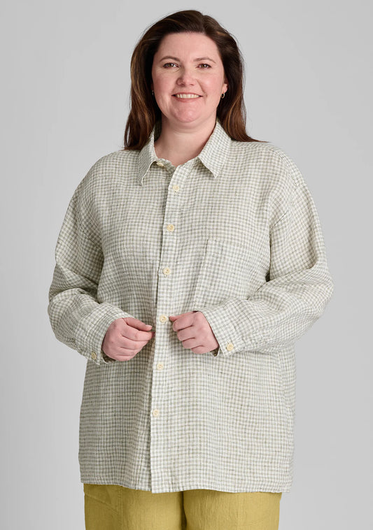 Whole Shirt - Linen Button Down Shirt - FINAL SALE