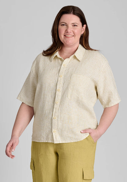 Cherished Shirt - Linen Button Down Shirt - FINAL SALE
