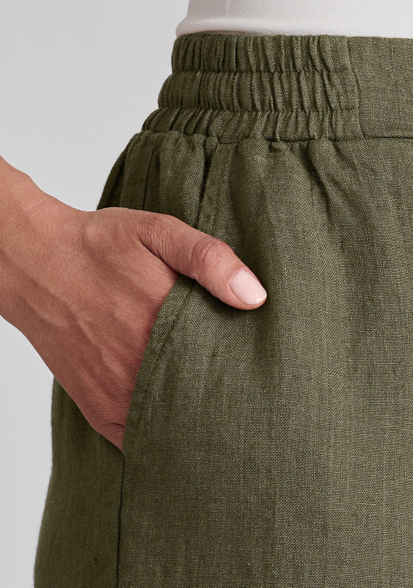 Nifty Pant - Linen Drawstring Pants - FINAL SALE