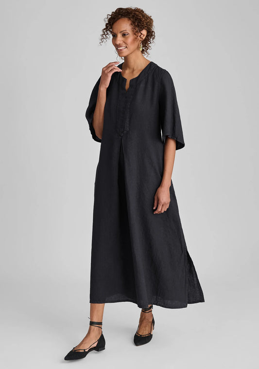Caftan Dress - Linen Maxi Dress