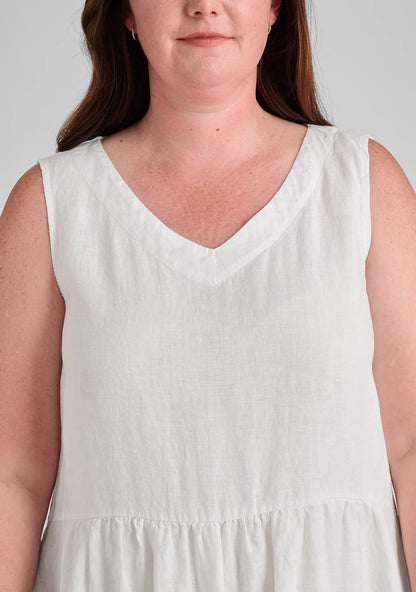 Flax-Full Dress - Linen Maxi Dress