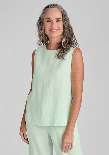 Roadie Top - Linen Tank Top