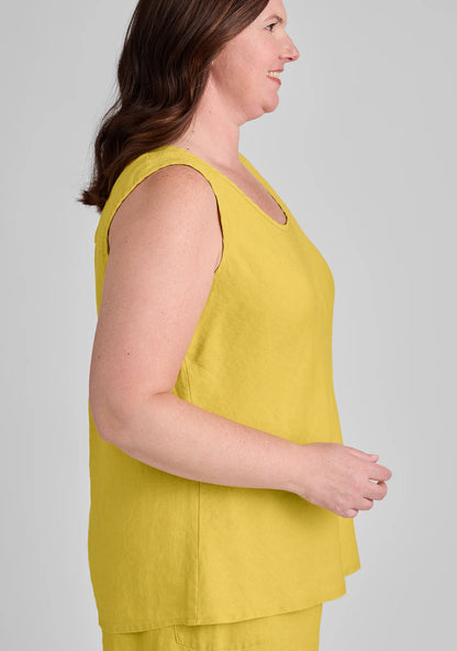 Jasmine Tank - Linen Tank