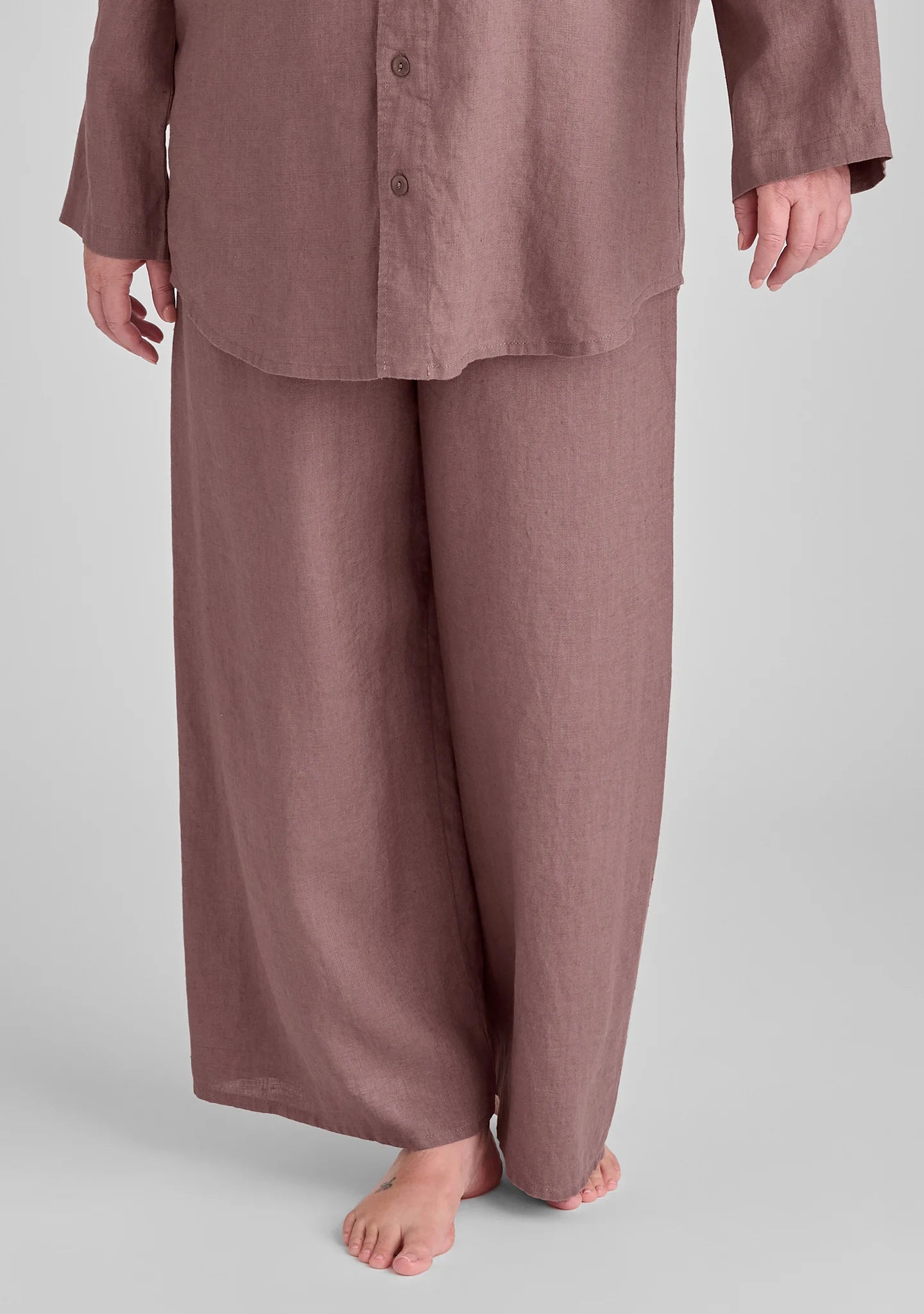 Boxd Down - Full Length Linen Pants - FINAL SALE
