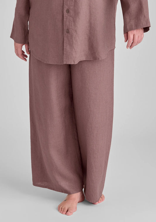 Boxd Down - Full Length Linen Pants - FINAL SALE