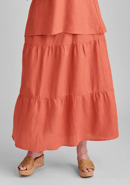 Gaia Skirt - Linen Maxi Skirt - FINAL SALE