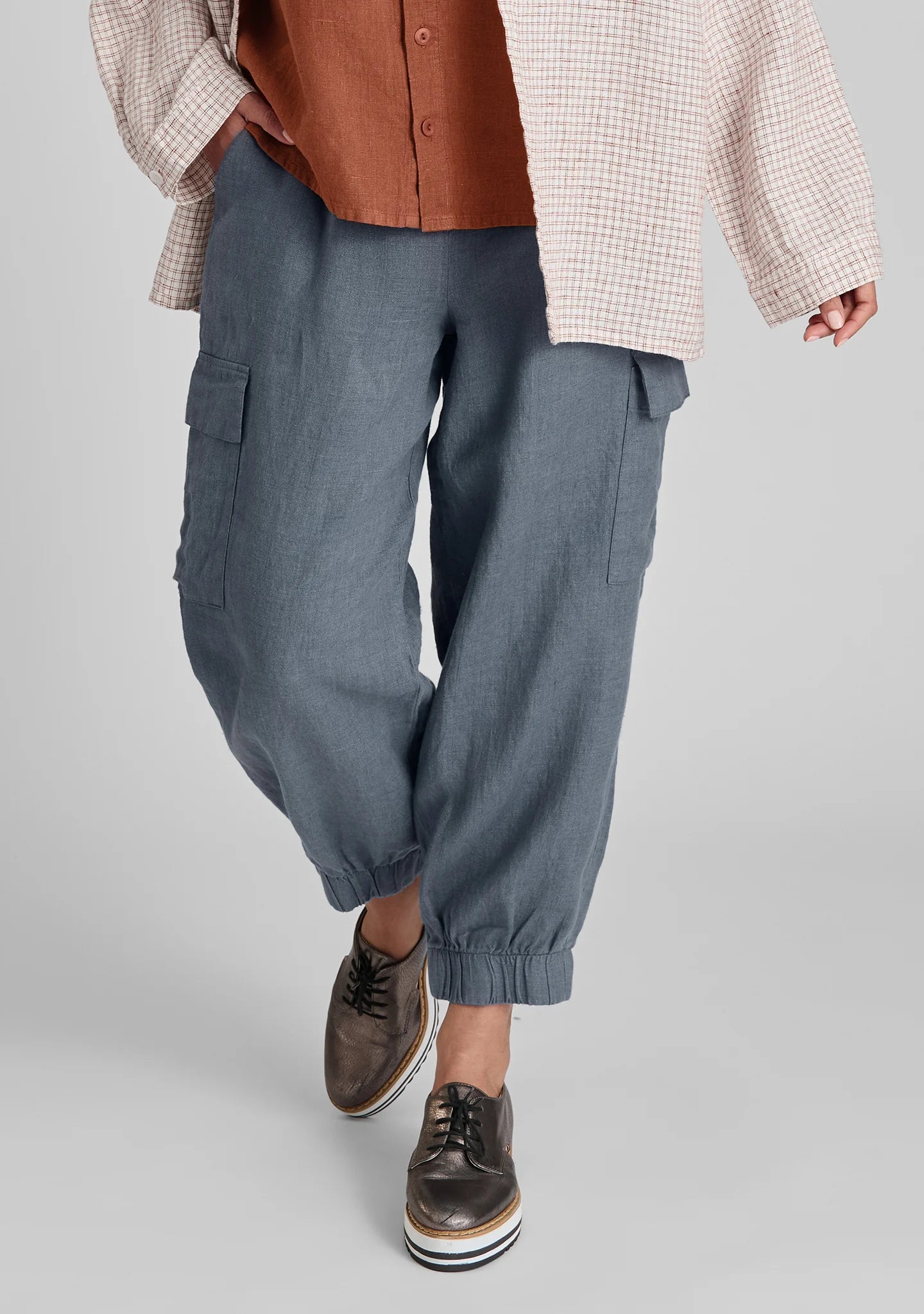 Nifty Pant - Linen Drawstring Pants - FINAL SALE