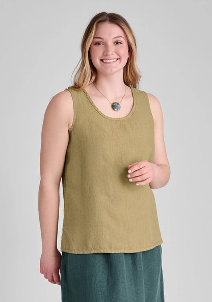 Fundamental Tank - Linen Tank Top
