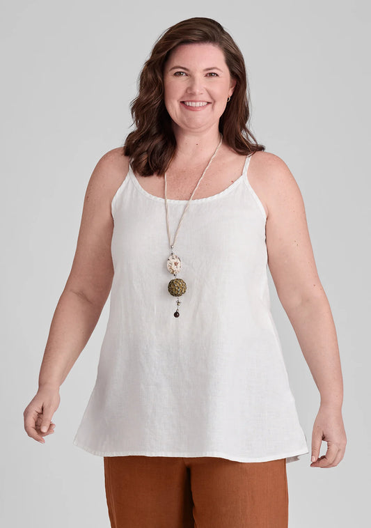 Nighttime Cami - Linen Tank Top